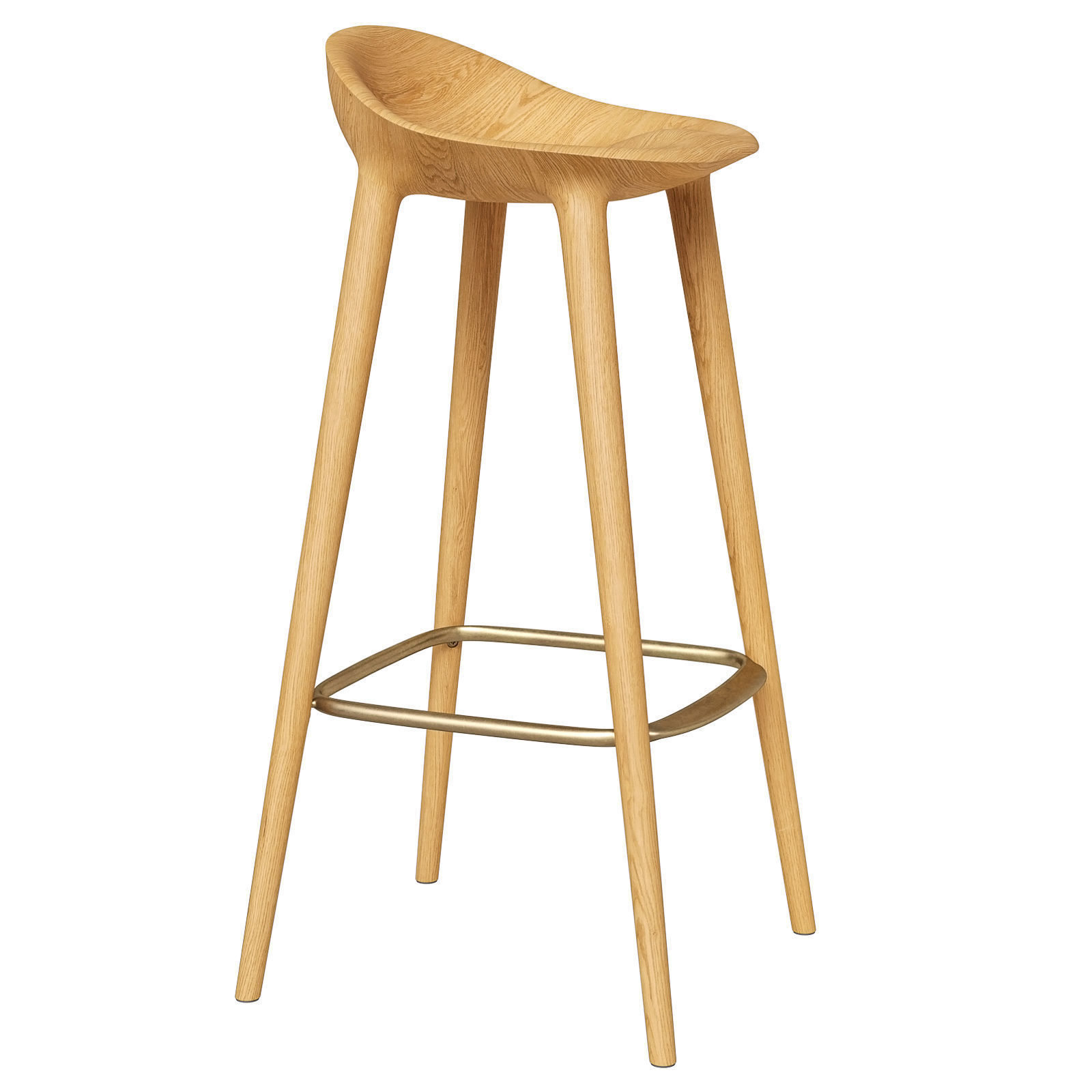 Bar stool by Great Dane 3D model_5
