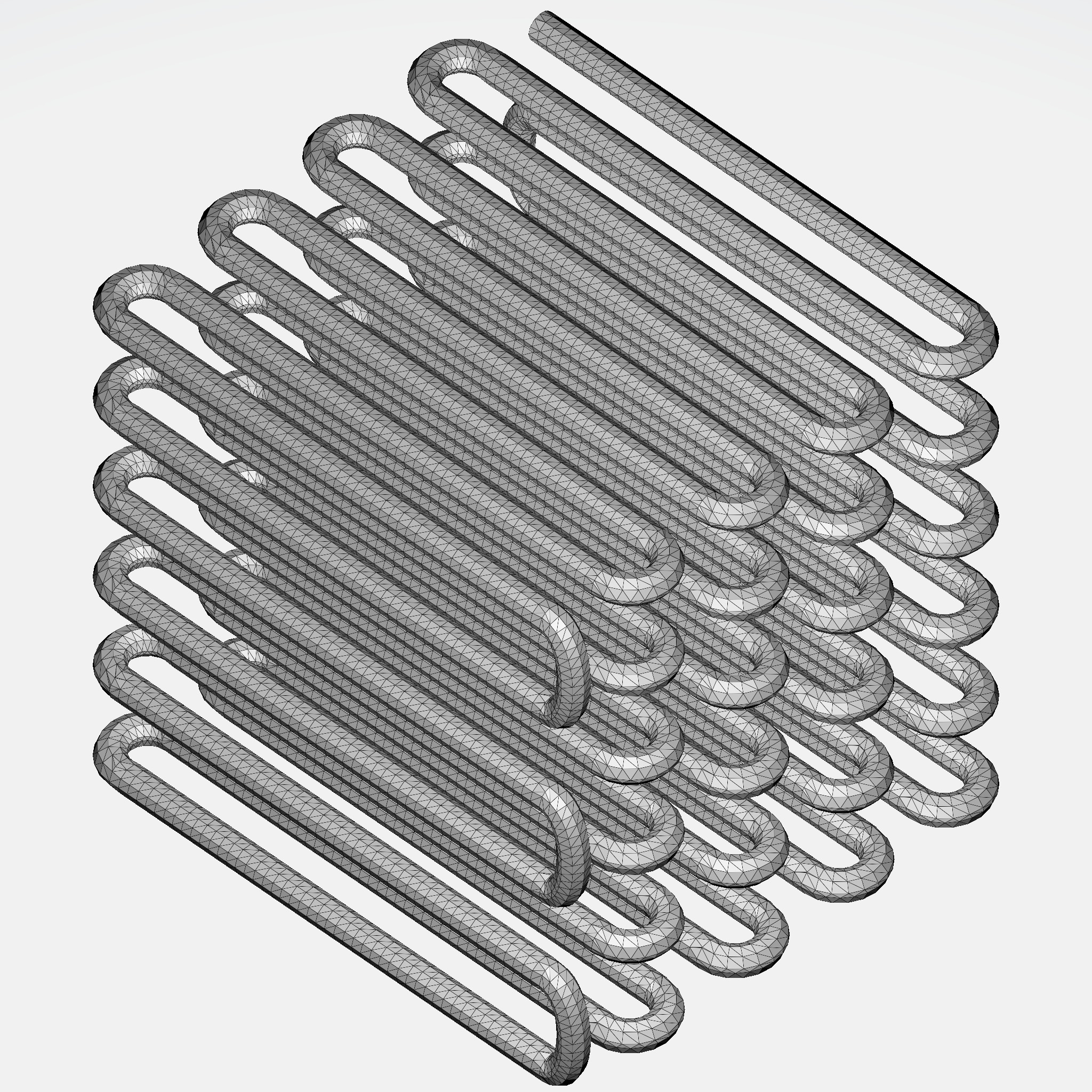 Condenser Coil 3D model 3D printable | CGTrader