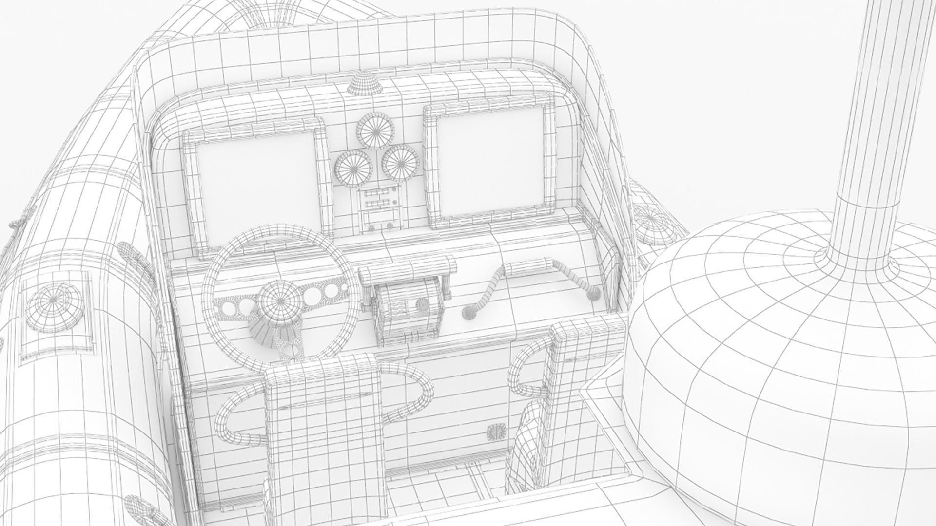 Military inflatable Patrol boat Zodiac with Mercury 3D model_16