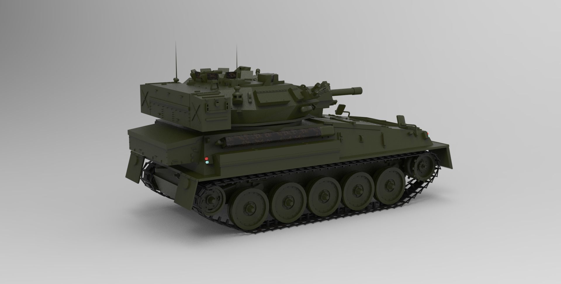 FV101 Scorpion reconnaissance vehicle 3D model_1