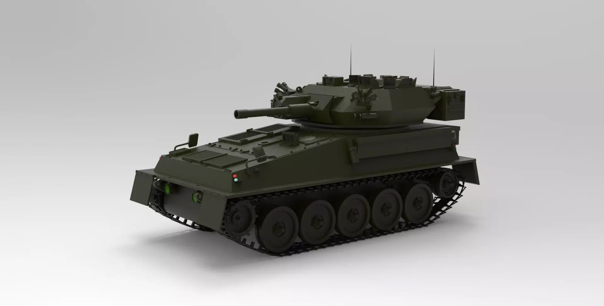 FV101 Scorpion reconnaissance vehicle 3D model_0