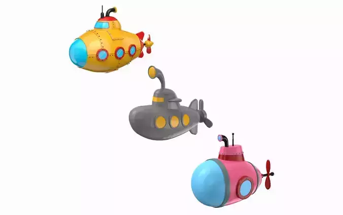 Cartoon Submarines Collection