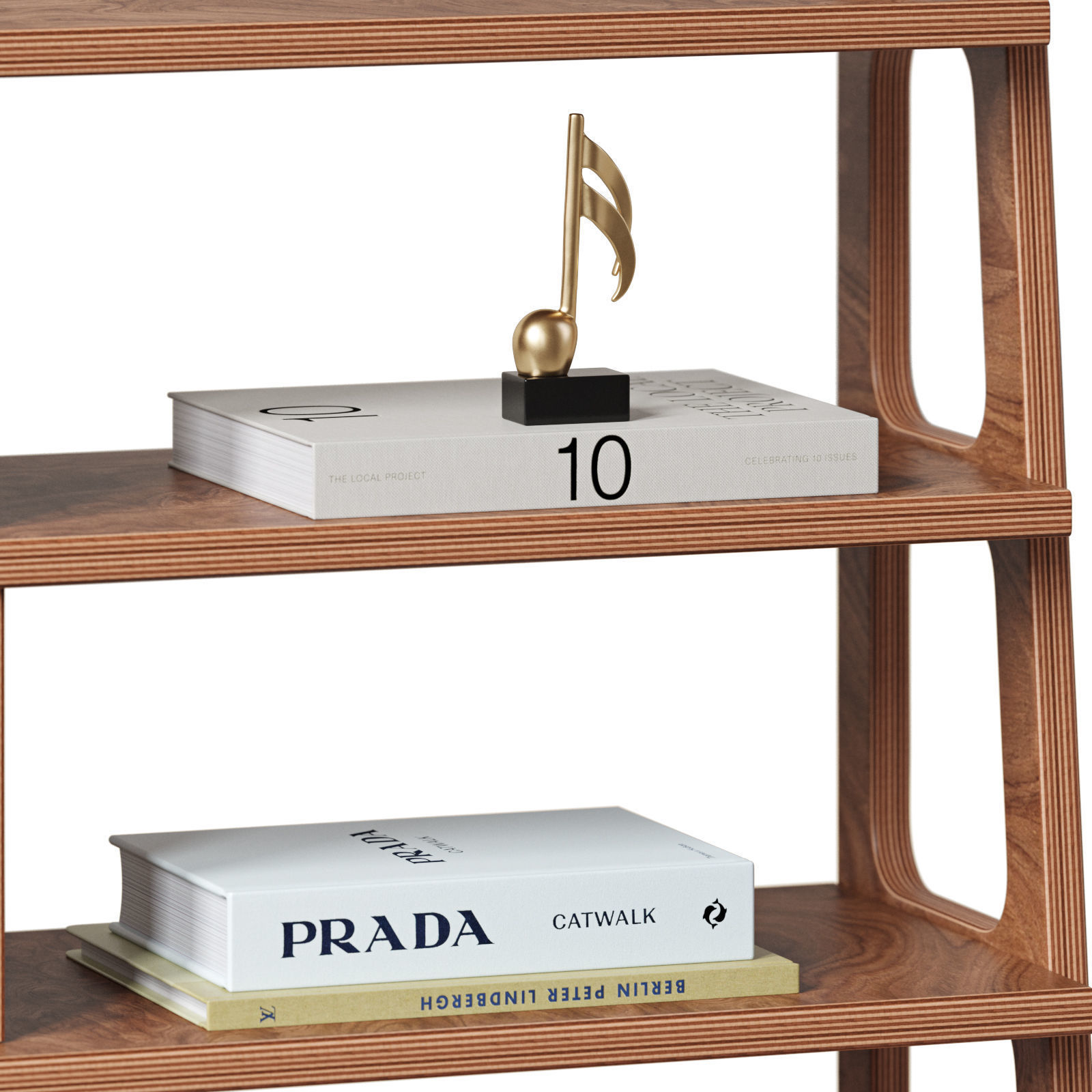 Bookcase Maxi W120 III 3D model_3