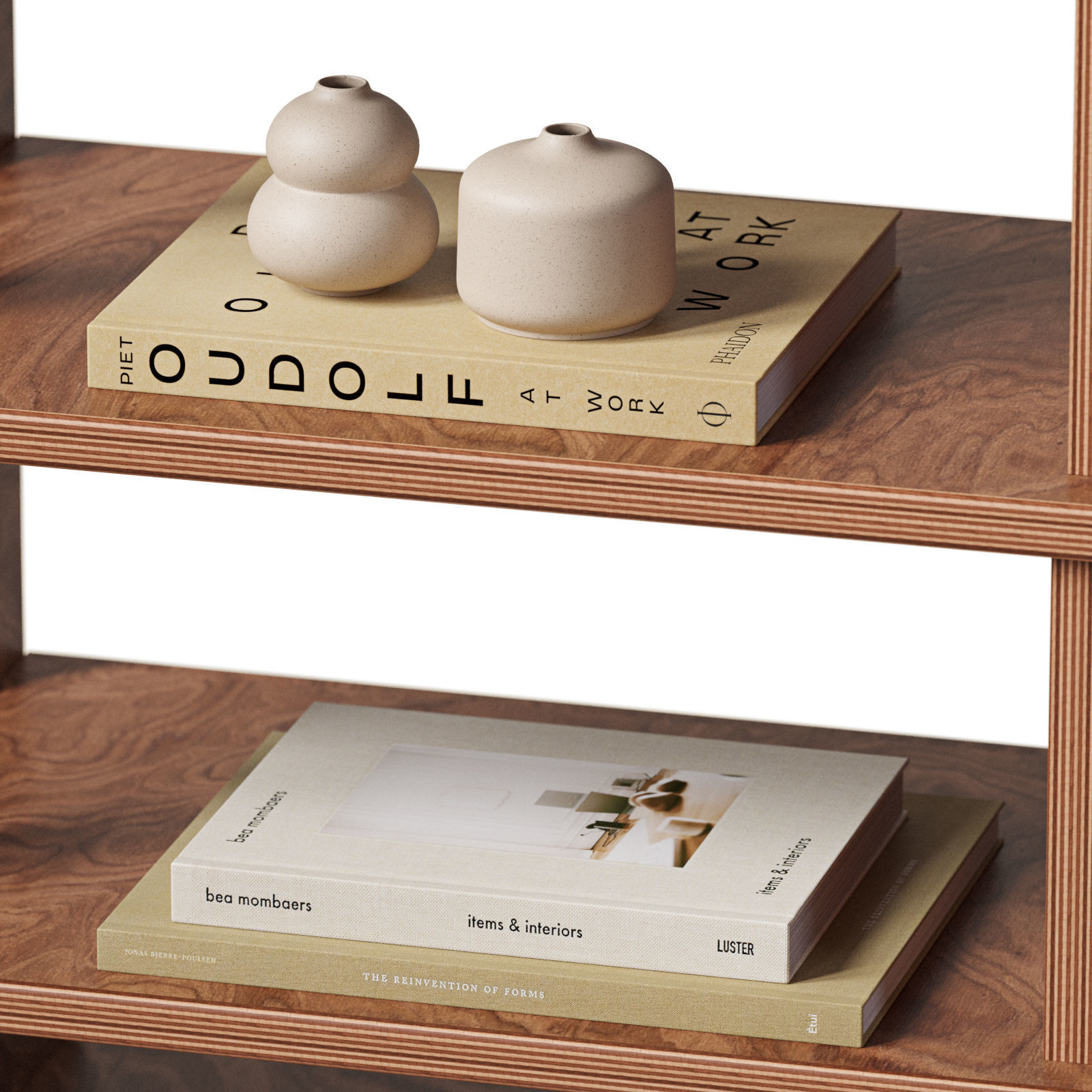 Bookcase Maxi W120 III 3D model_4