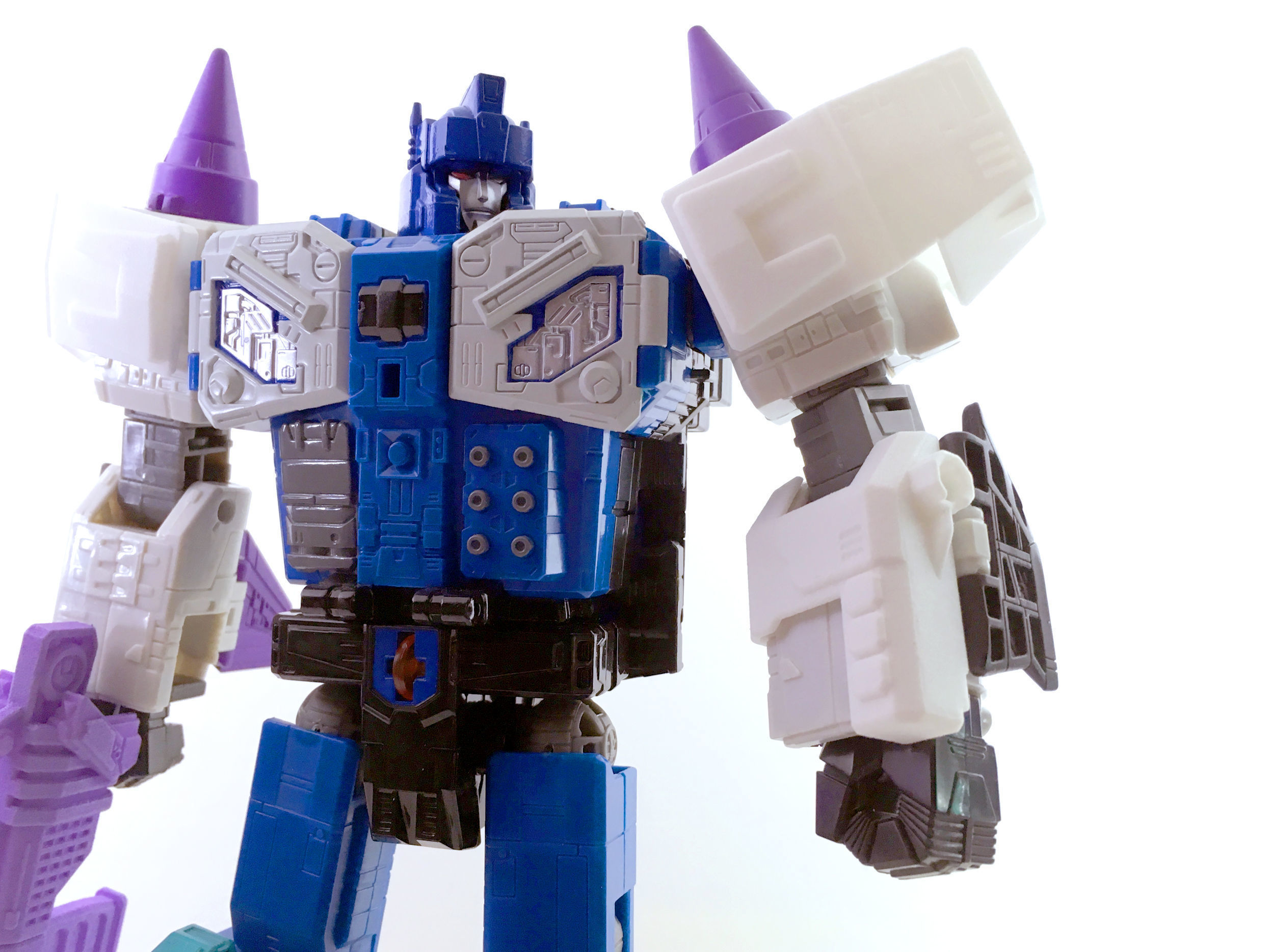 Shoulder and Forearm Covers for TR Leader Overlord 3D print model_9