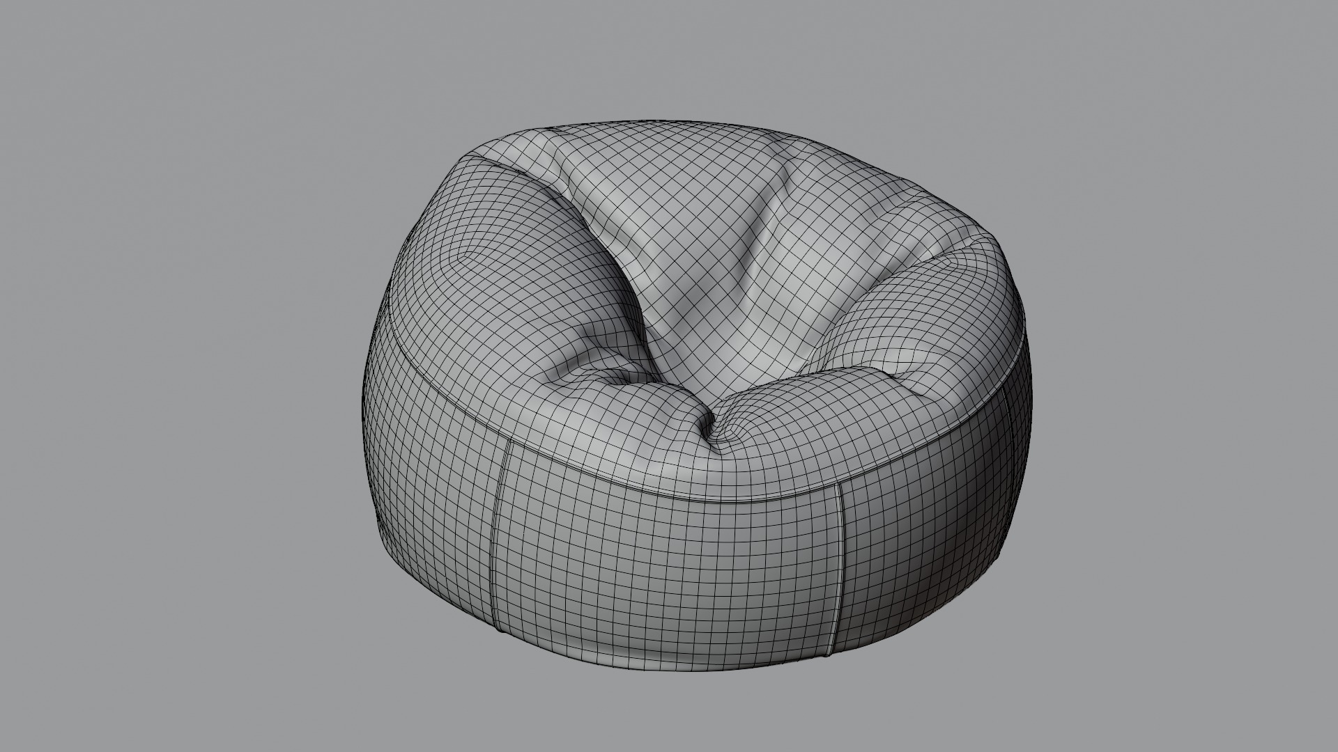 Bean Bag 3D model_4
