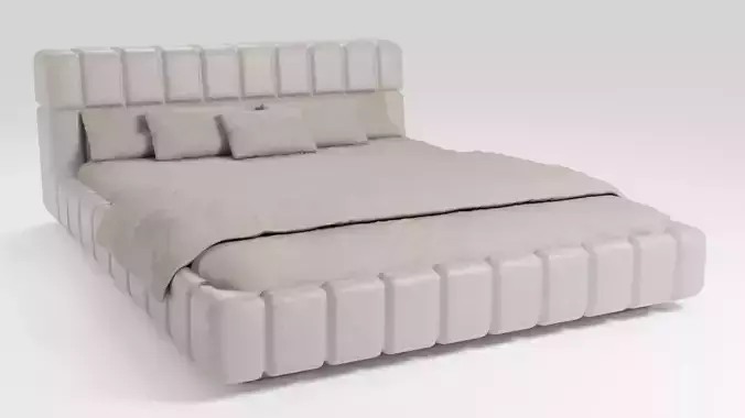 Modern design bed made of quality materials