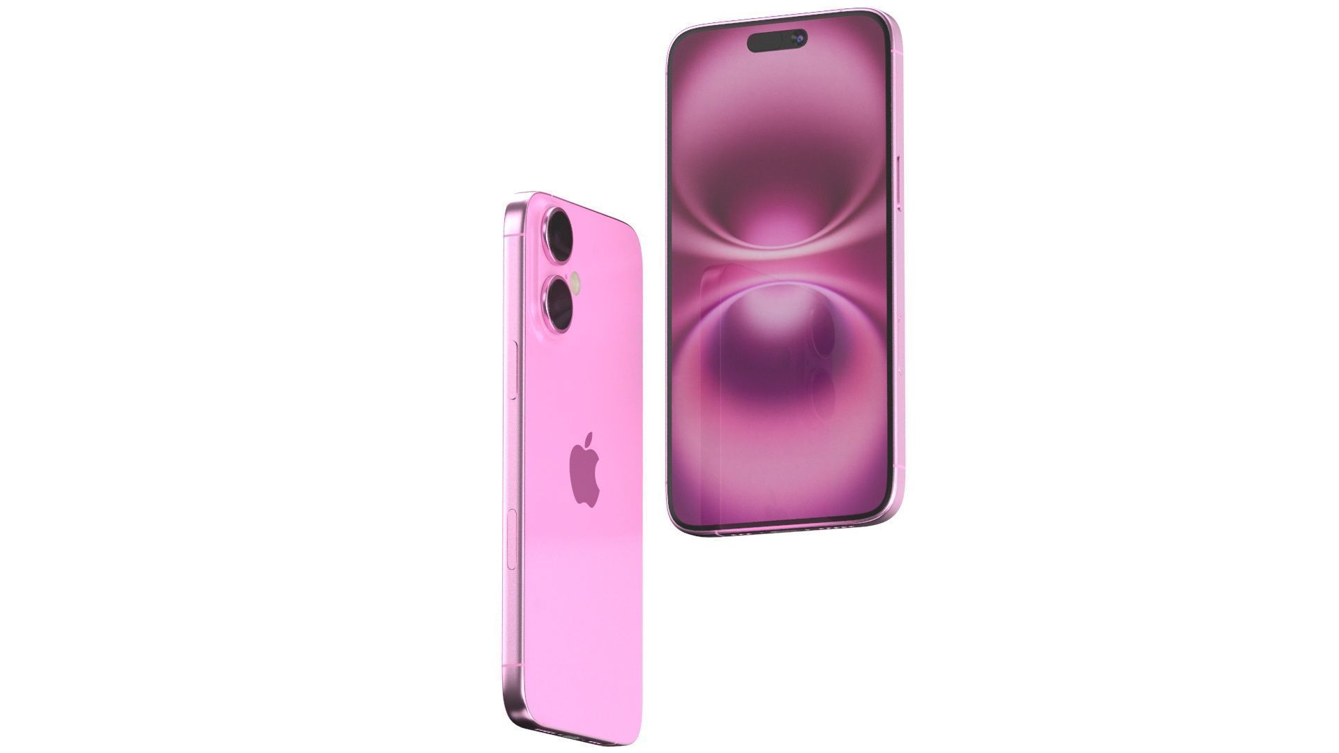 Apple iPhone 16 All colors 3D model_17