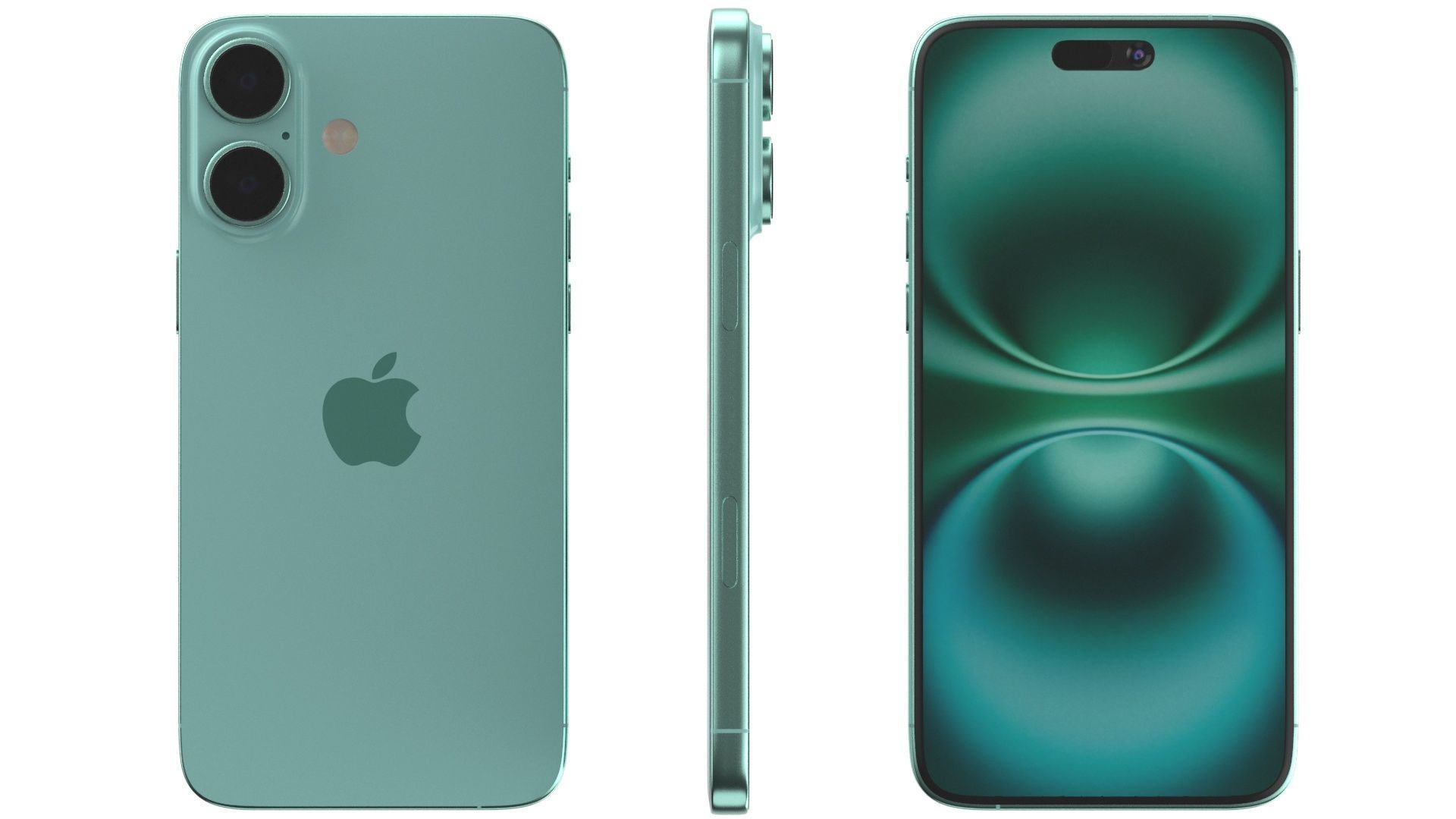 Apple iPhone 16 All colors 3D model_25