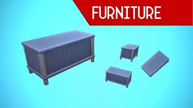 FURNITURE CARTOON STYLIZED