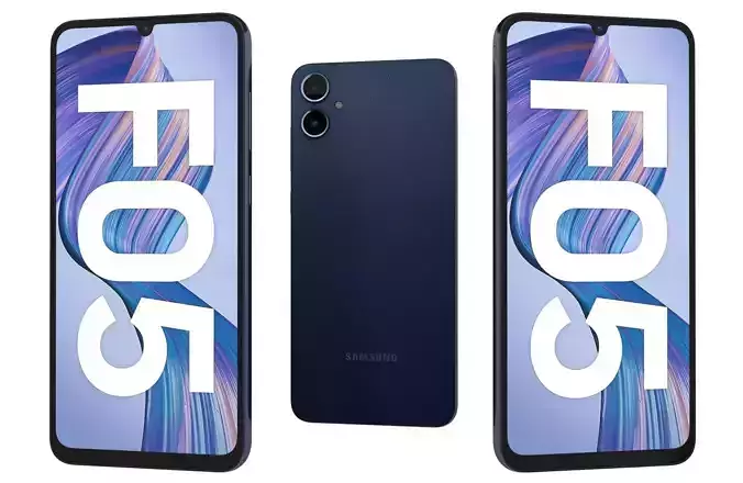 Samsung Galaxy F05 Blue