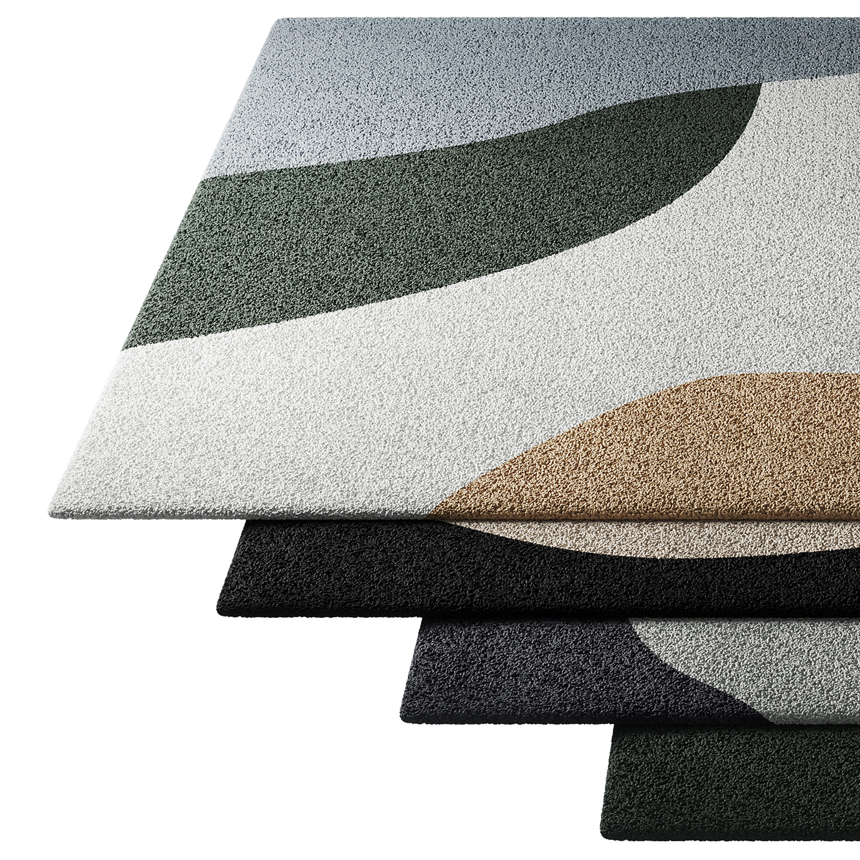 Rug Set 9 3D model_3