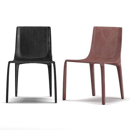 Poliform MANTA light chair 3D model