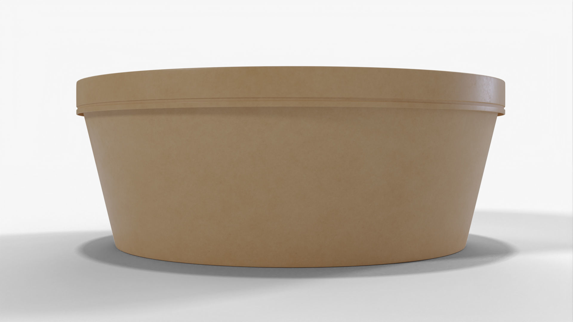 Paper Soup Cup - 8oz 3D model_3