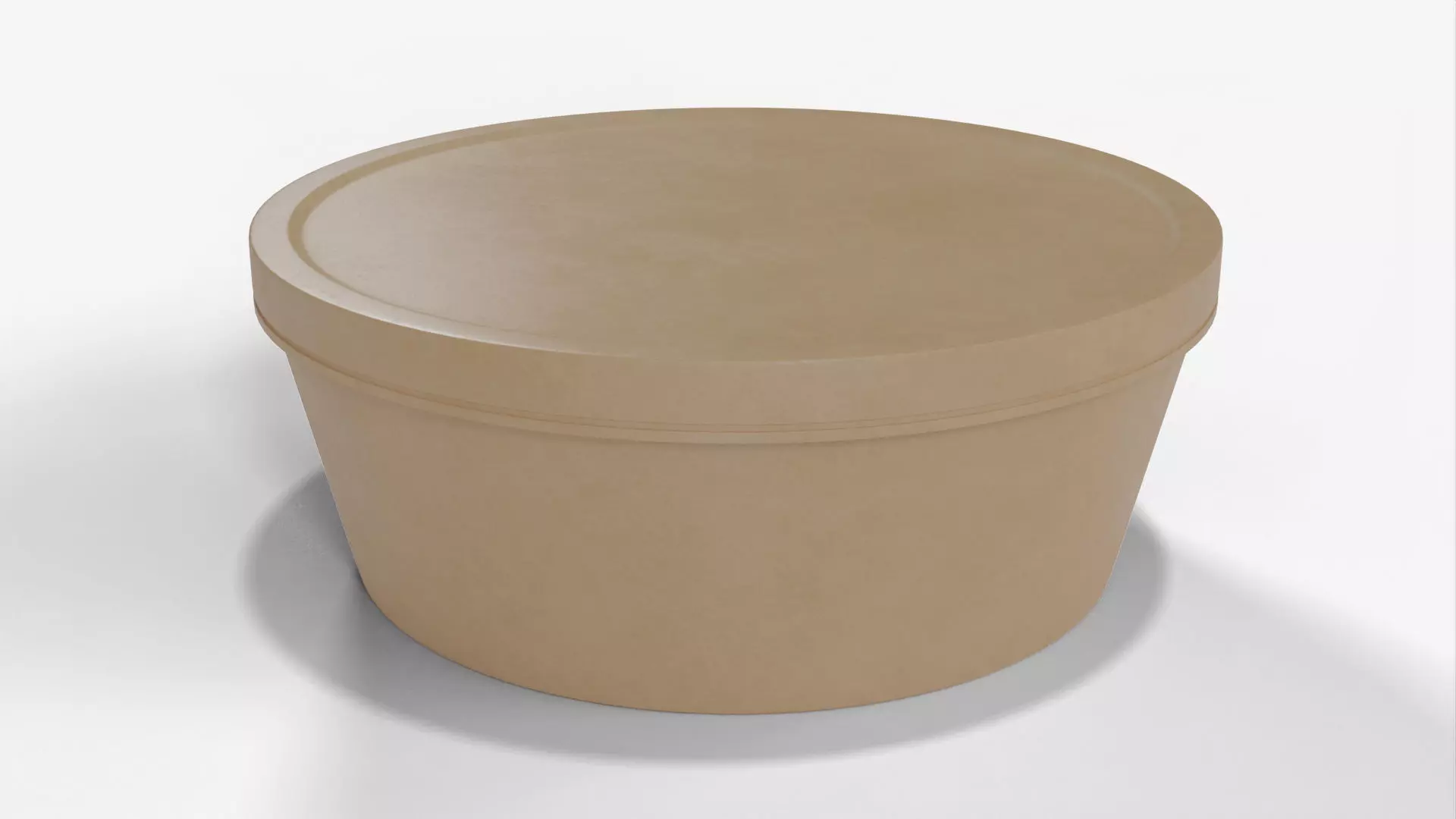 Paper Soup Cup - 8oz 3D model_0