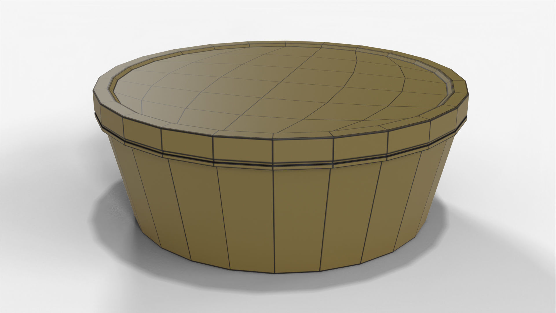 Paper Soup Cup - 8oz 3D model_12