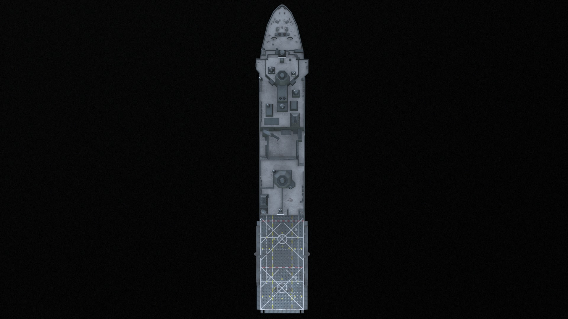 Asset - Army - USS Anchorage - 3D MODEL Low-poly Low-poly 3D model_20