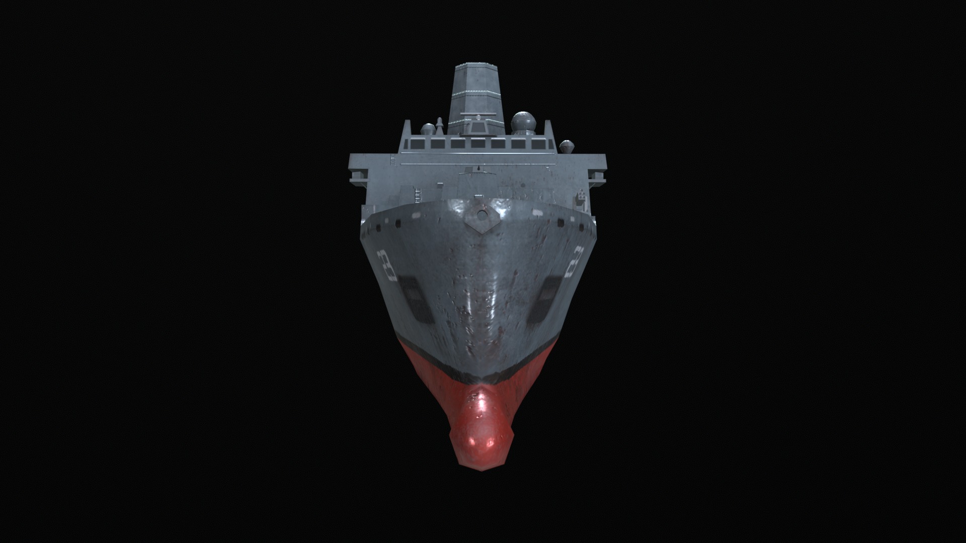 Asset - Army - USS Anchorage - 3D MODEL Low-poly Low-poly 3D model_29