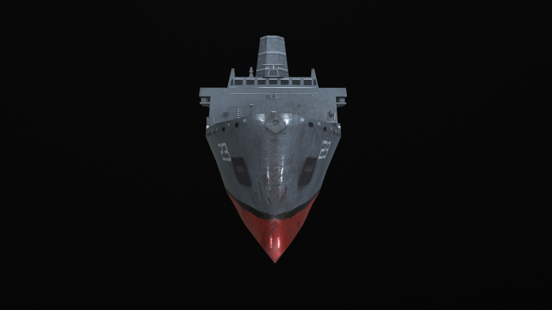 Asset - Army - USS Anchorage - 3D MODEL Low-poly Low-poly 3D model_39