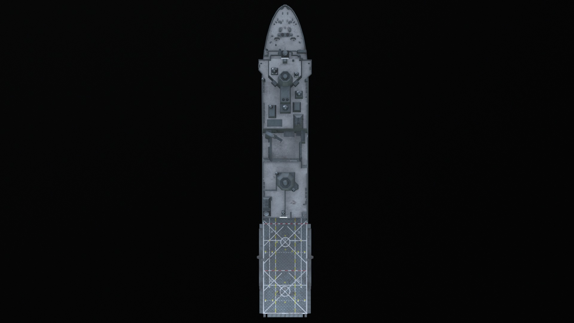 Asset - Army - USS Anchorage - 3D MODEL Low-poly Low-poly 3D model_10