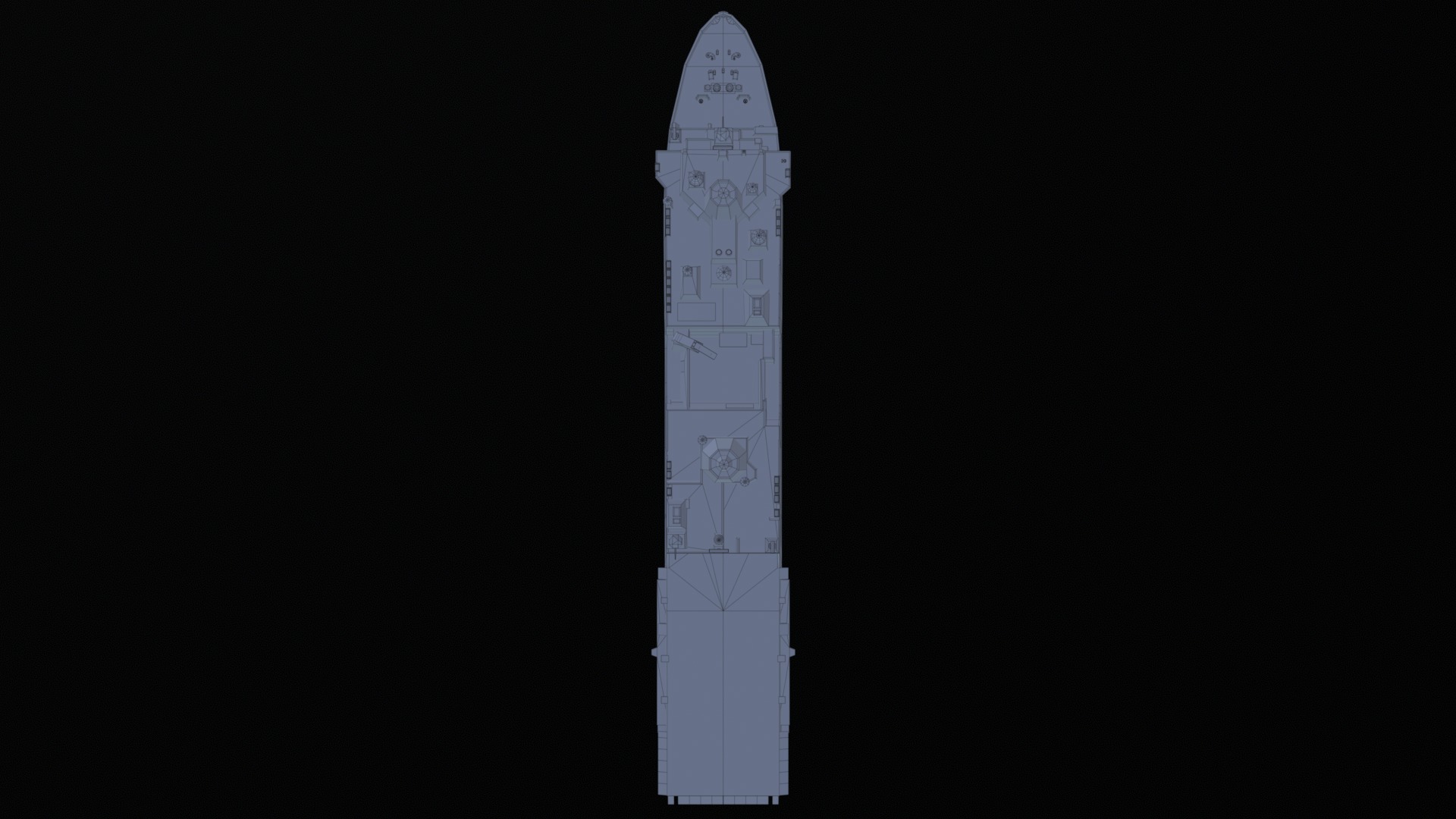 Asset - Army - USS Anchorage - 3D MODEL Low-poly Low-poly 3D model_25