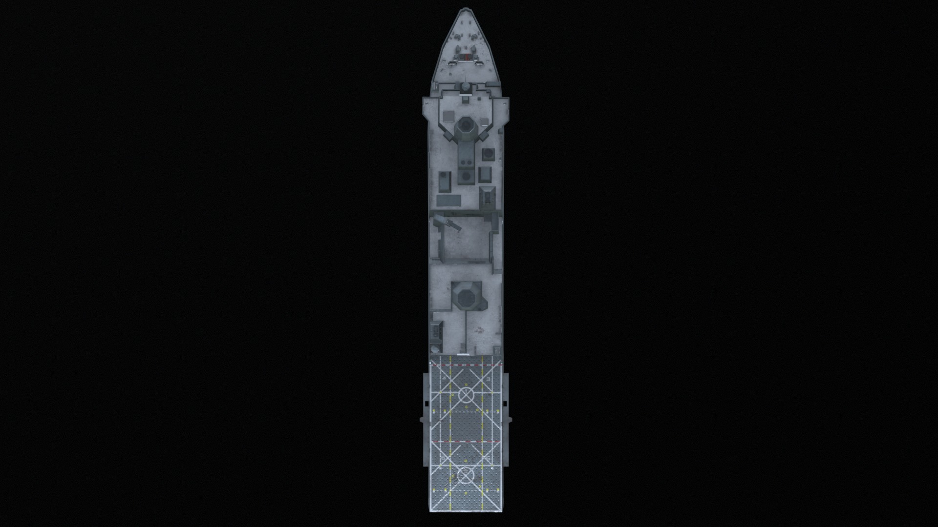 Asset - Army - USS Anchorage - 3D MODEL Low-poly Low-poly 3D model_40