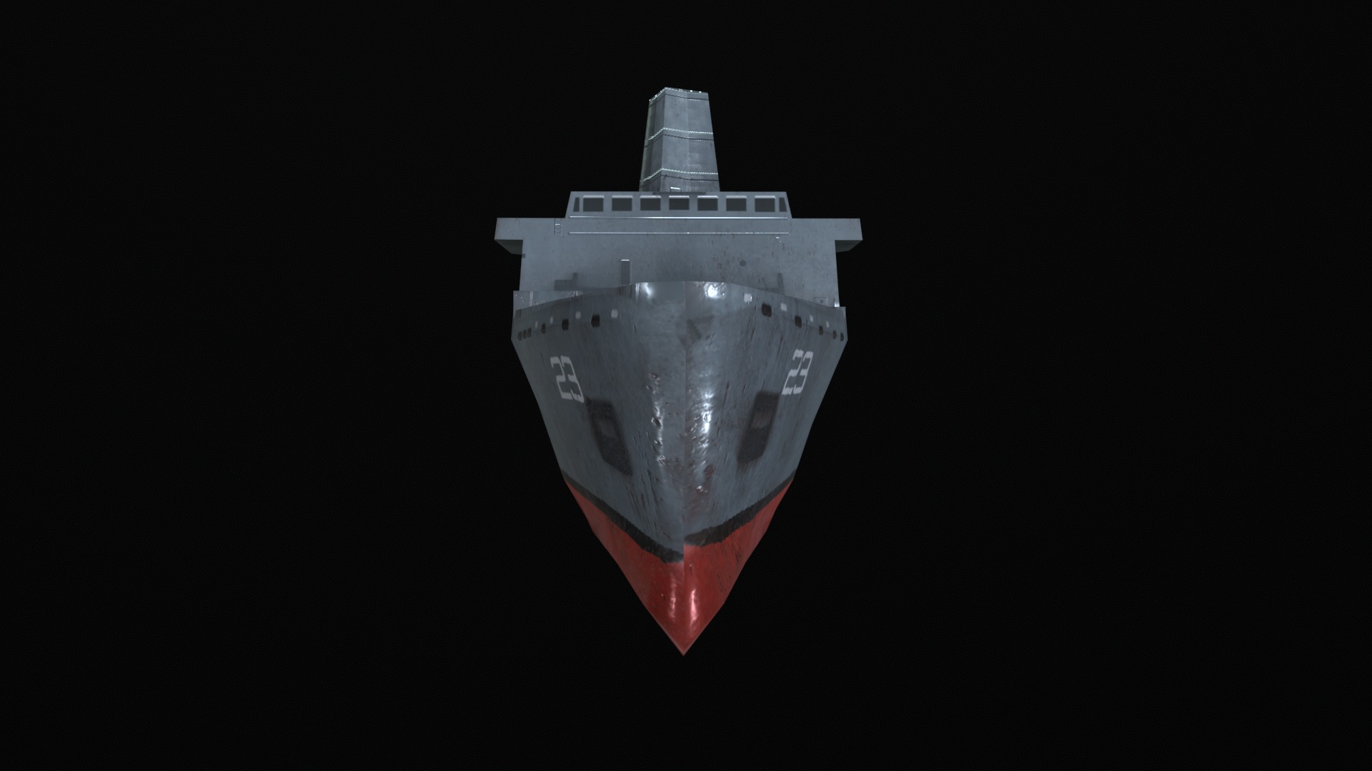 Asset - Army - USS Anchorage - 3D MODEL Low-poly Low-poly 3D model_49