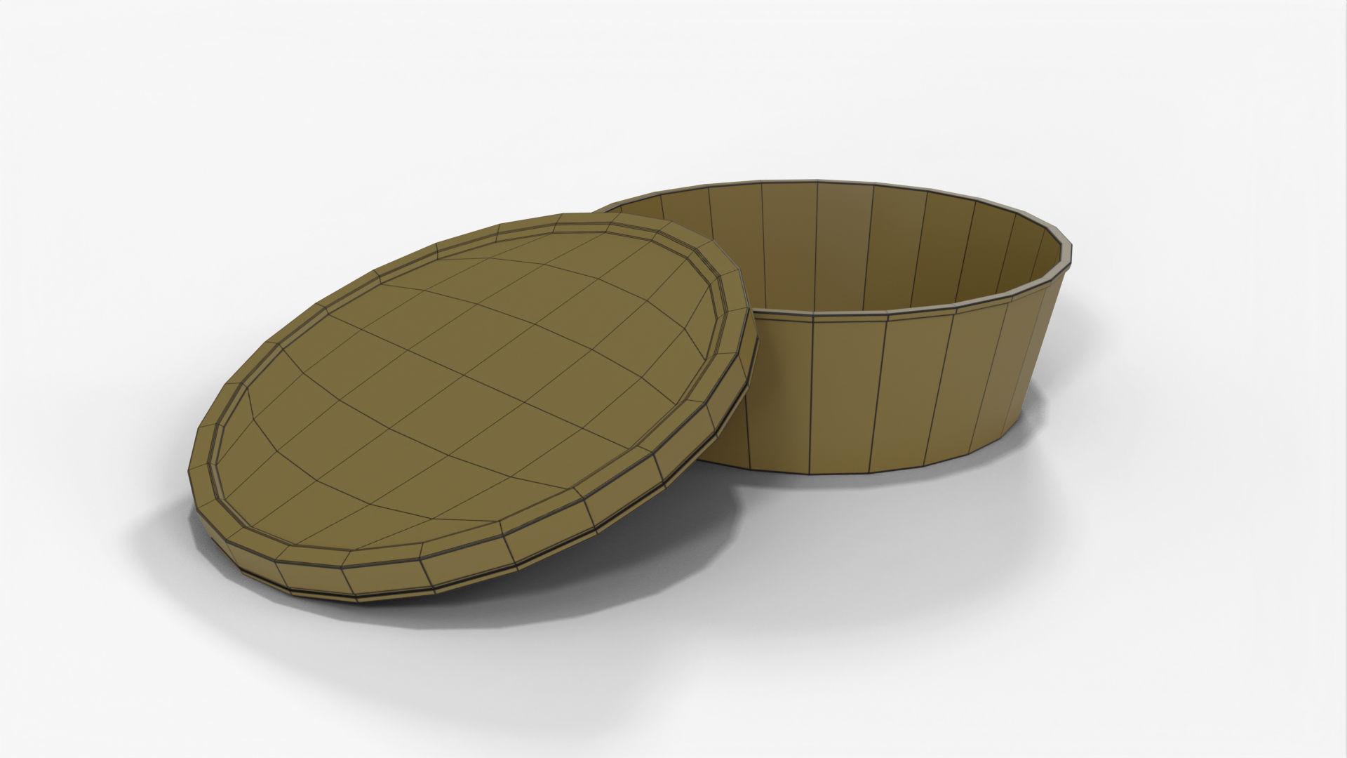 Paper Soup Cup - 8oz Open 3D model_12