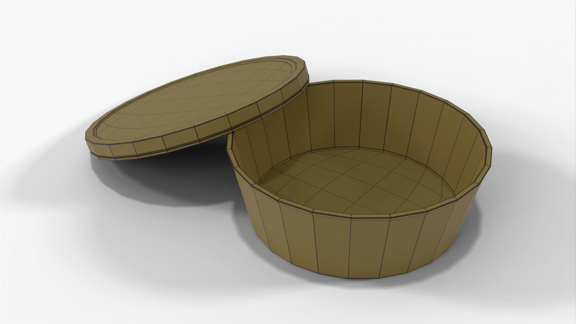 Paper Soup Cup - 8oz Open 3D model_16