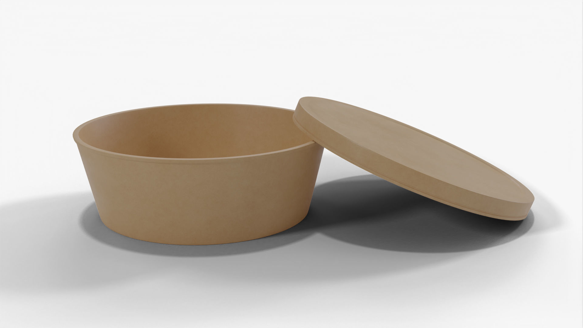 Paper Soup Cup - 8oz Open 3D model_3