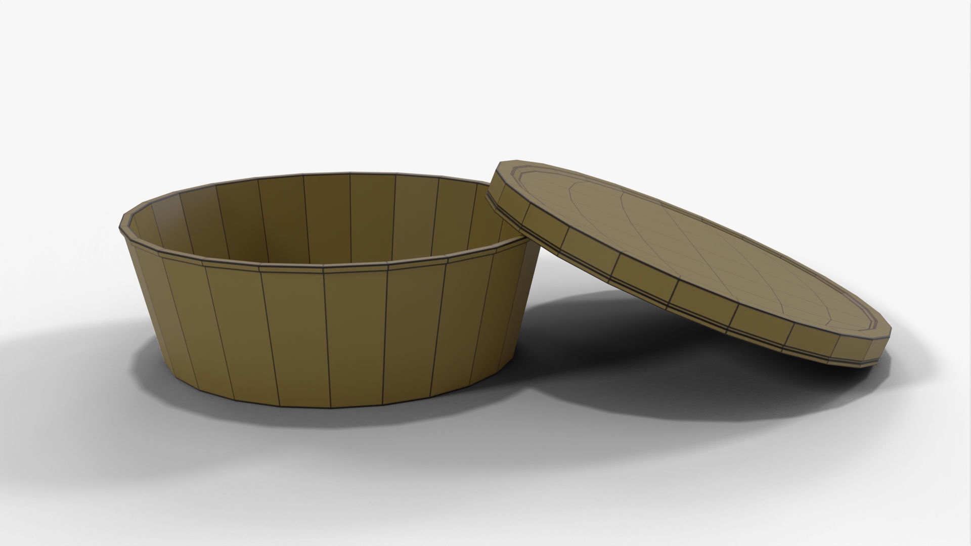 Paper Soup Cup - 8oz Open 3D model_13