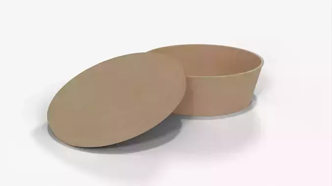 Paper Soup Cup - 8oz Open