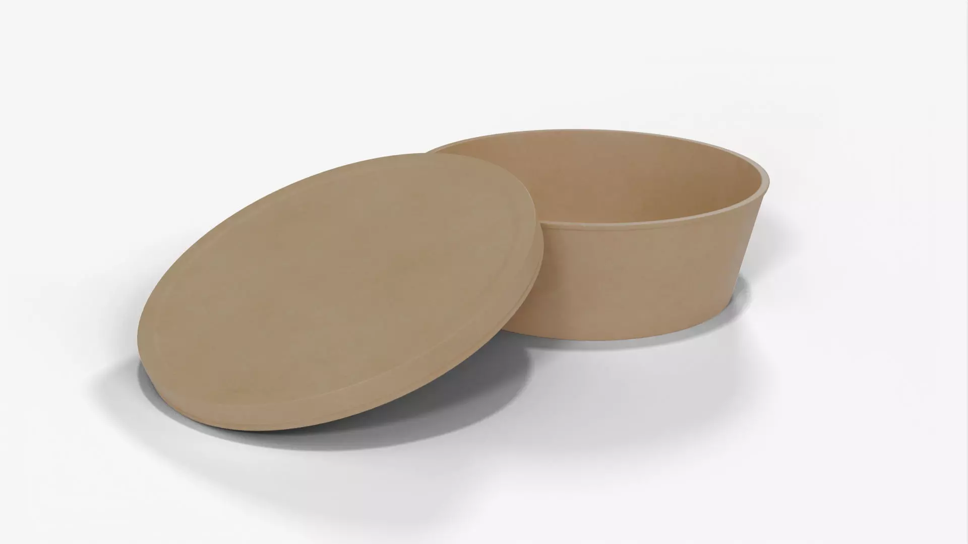 Paper Soup Cup - 8oz Open 3D model_0