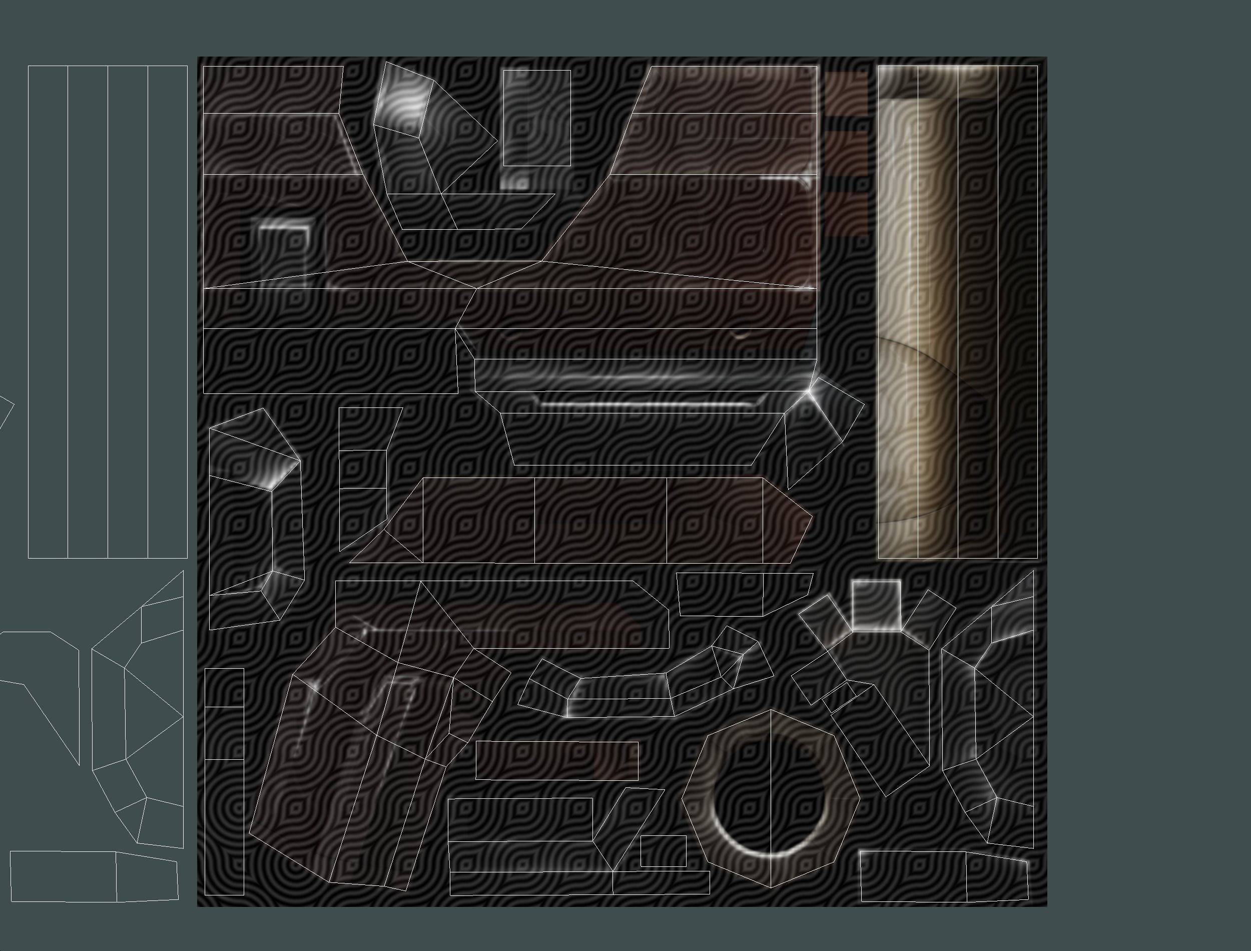 Cartoon Sci-Fi Cyborg Drone Sniper Soldier Low-poly 3D model_91