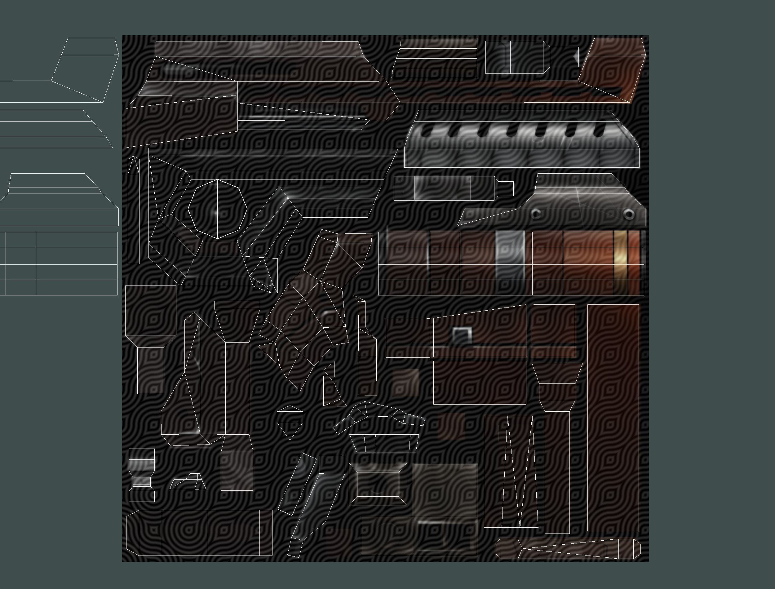 Cartoon Sci-Fi Cyborg Drone Sniper Soldier Low-poly 3D model_92