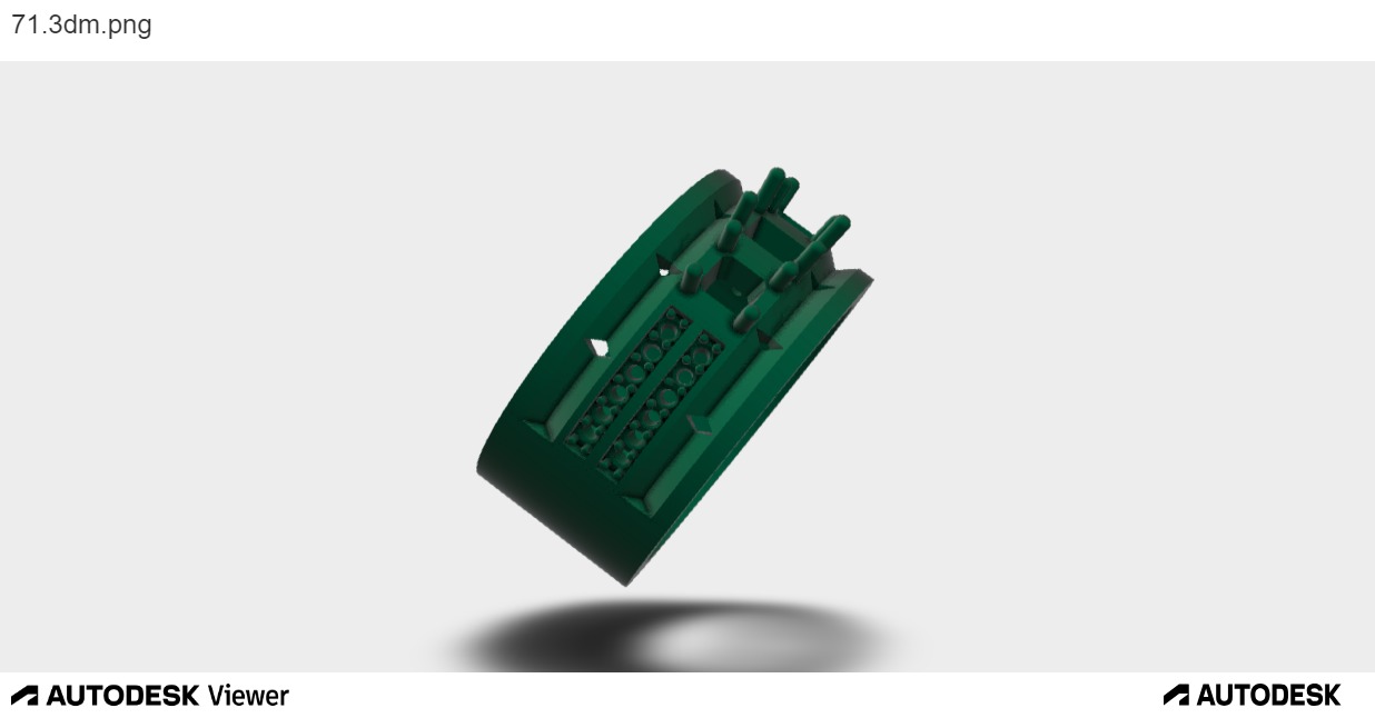 Men Ring with 3 Asscher Center-cuts and around Diamond cuts 3D print model_7