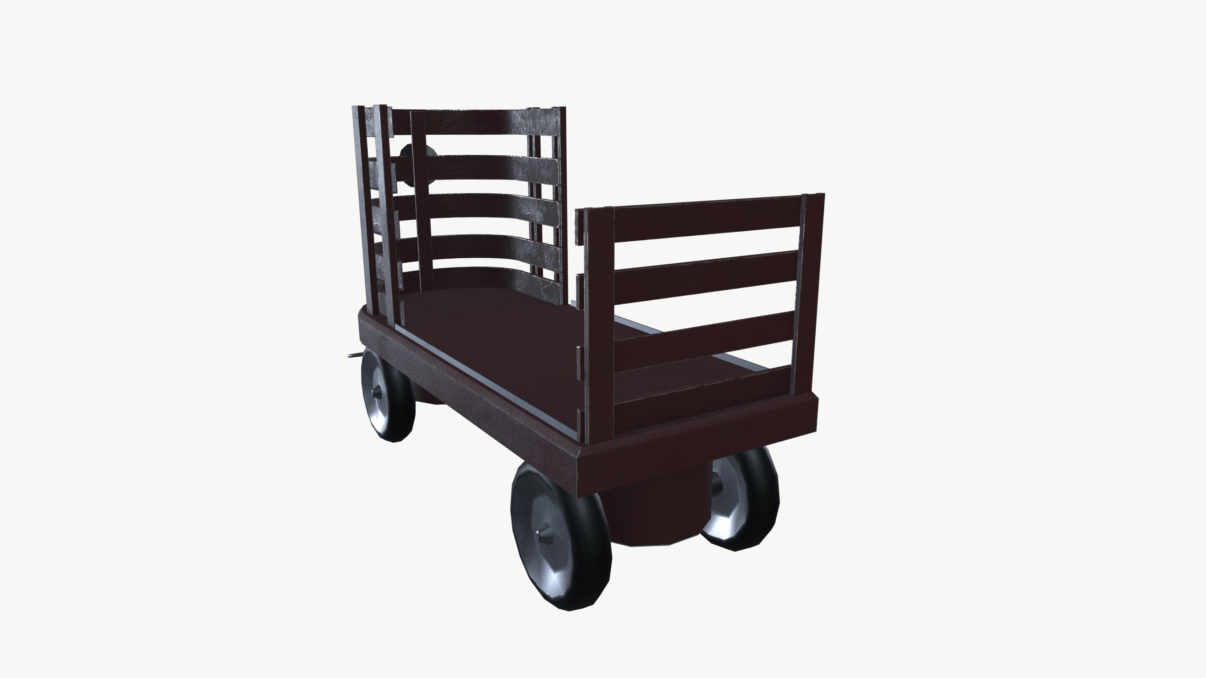Trolley 3D model_3