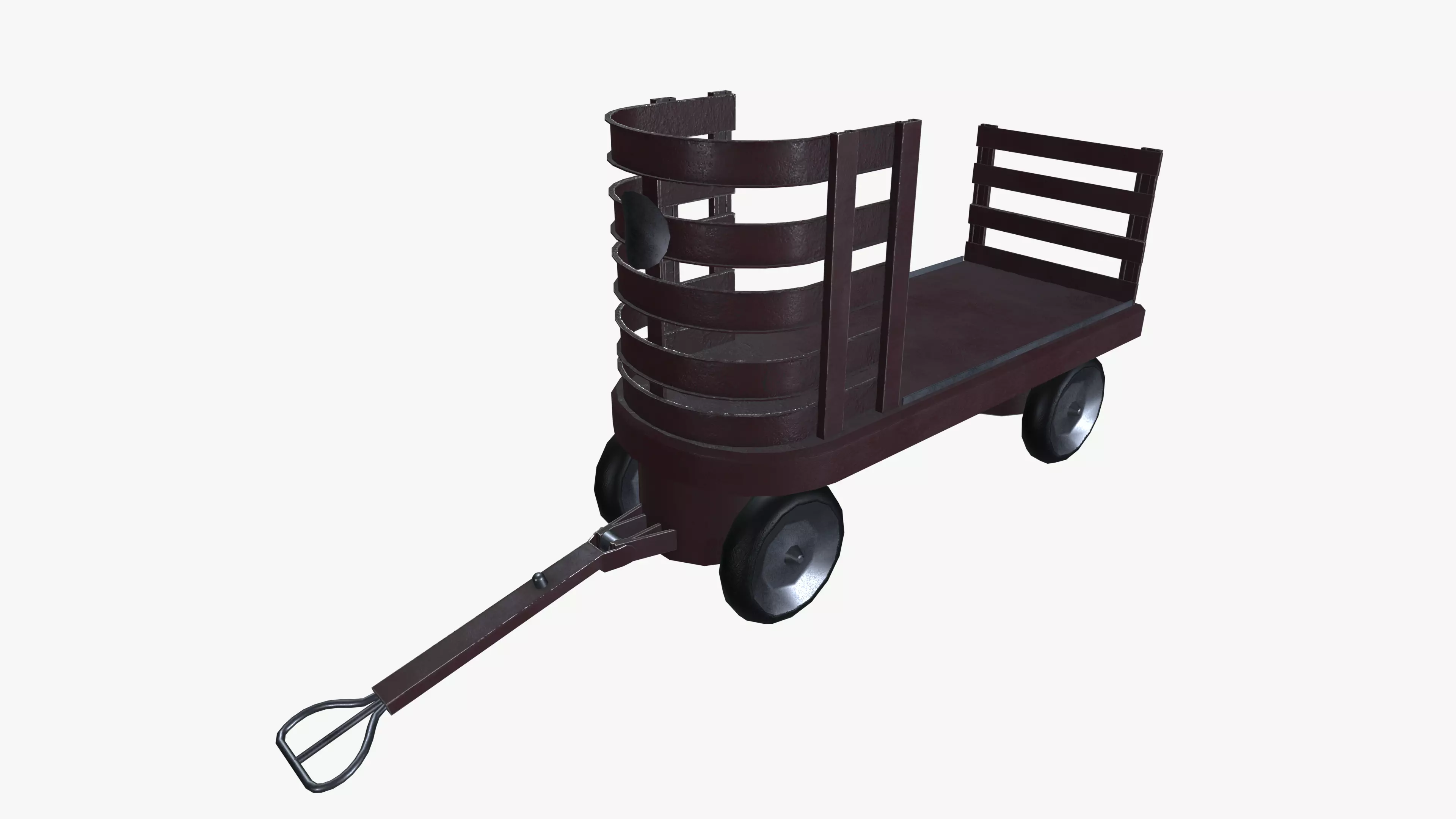 Trolley 3D model_0
