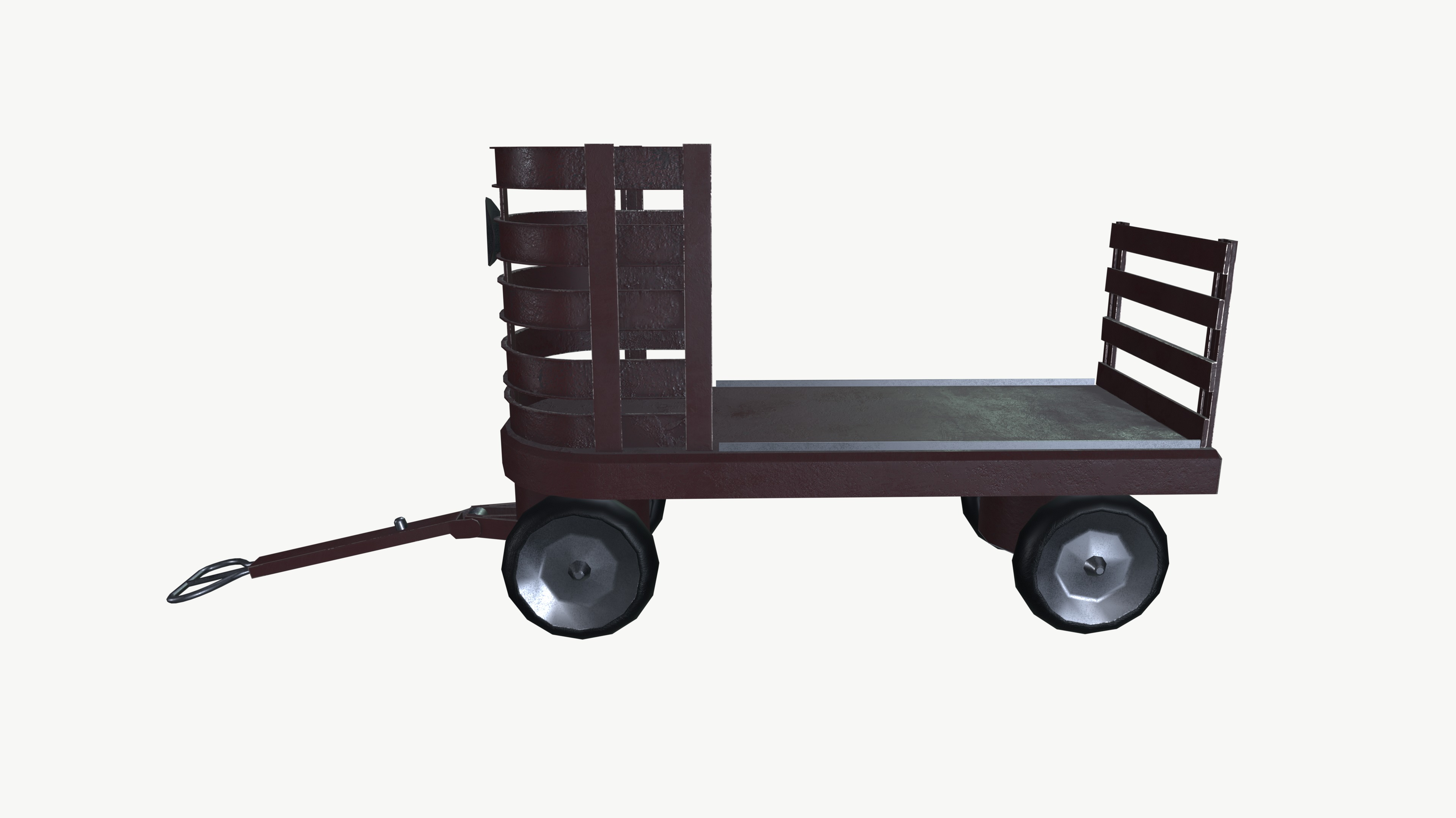 Trolley 3D model_2
