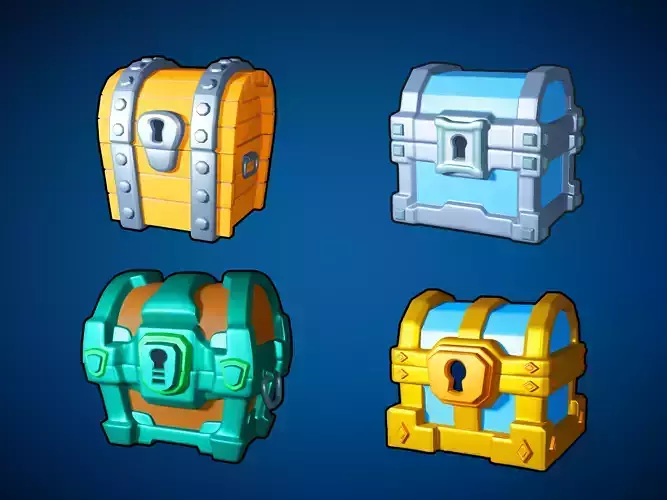 Stylized Casual Treasure Chests