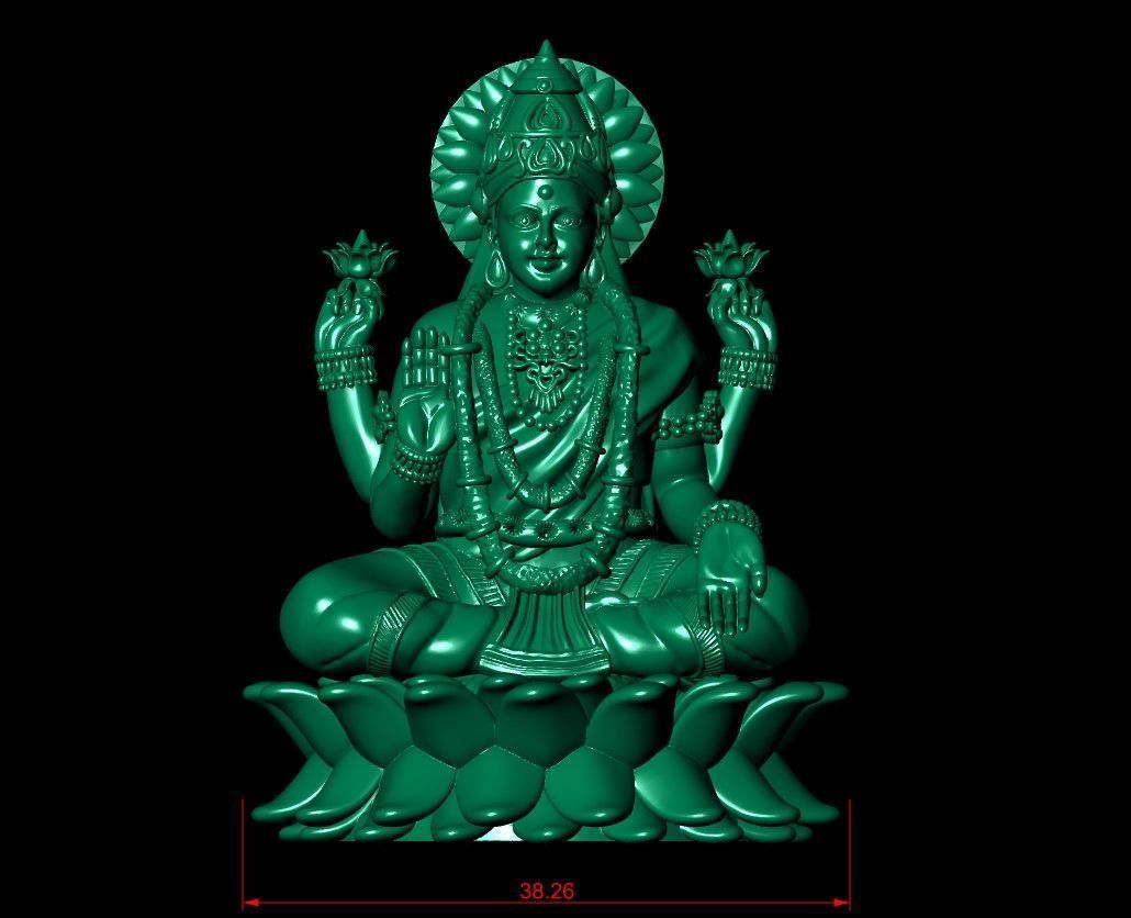 Laxmiji 3D print model_30