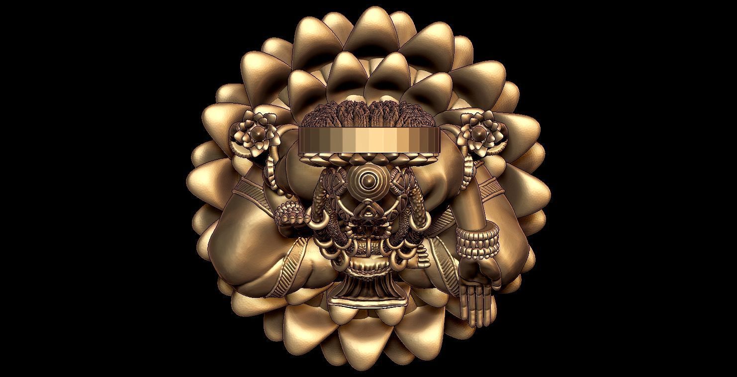 Laxmiji 3D print model_9