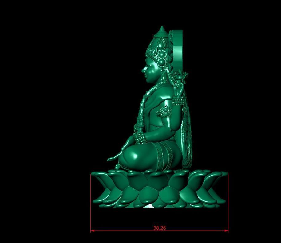 Laxmiji 3D print model_34