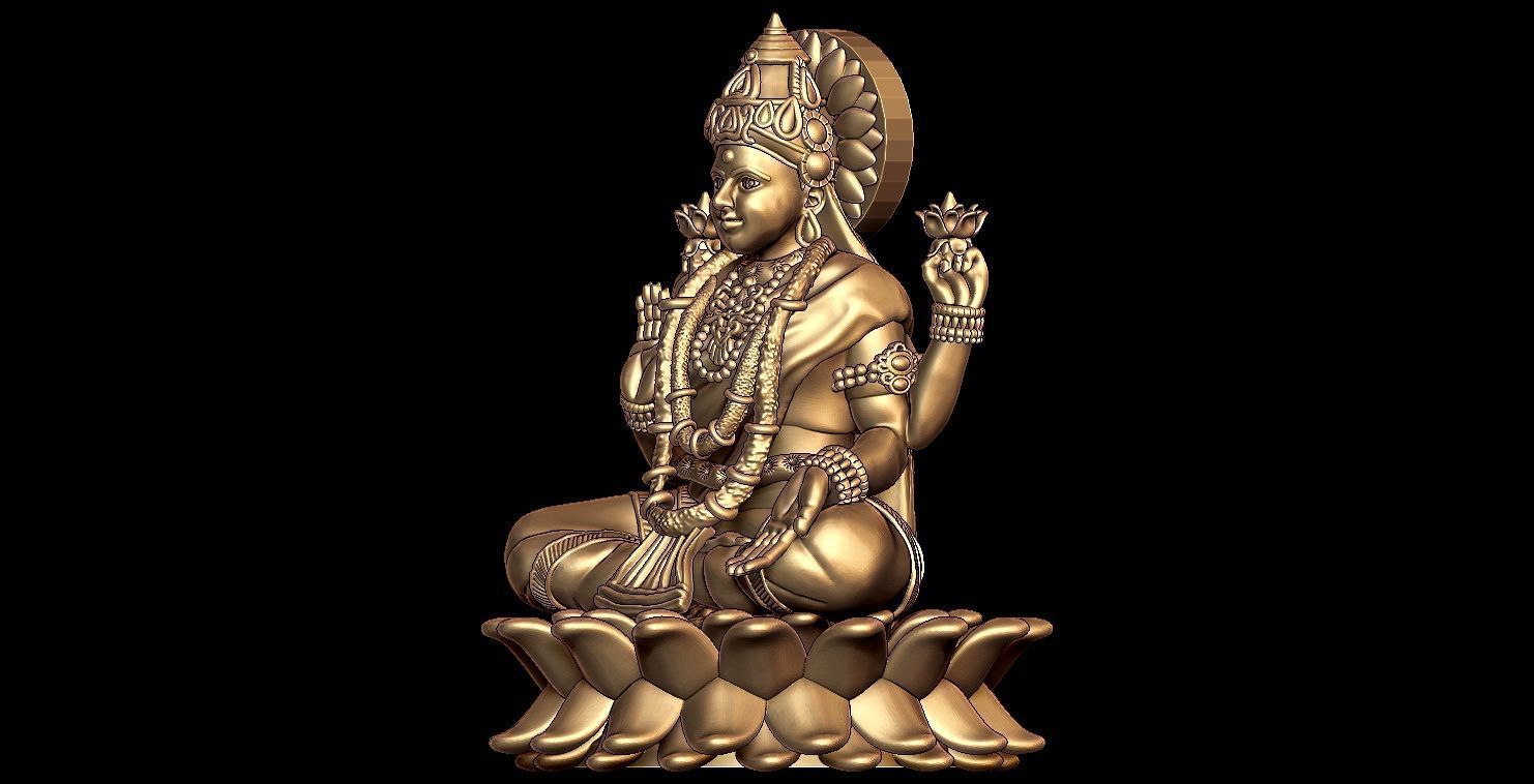 Laxmiji 3D print model_7