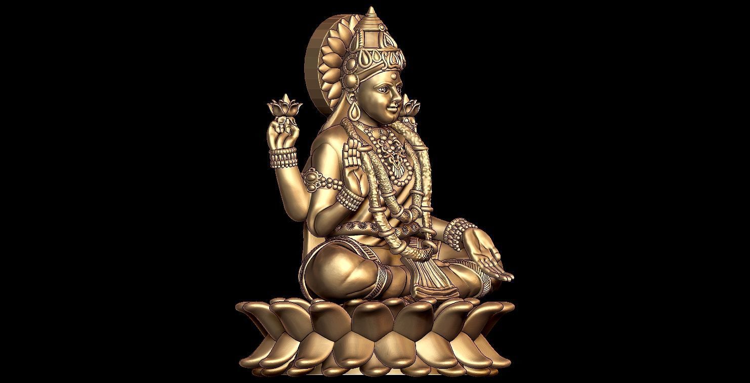 Laxmiji 3D print model_4