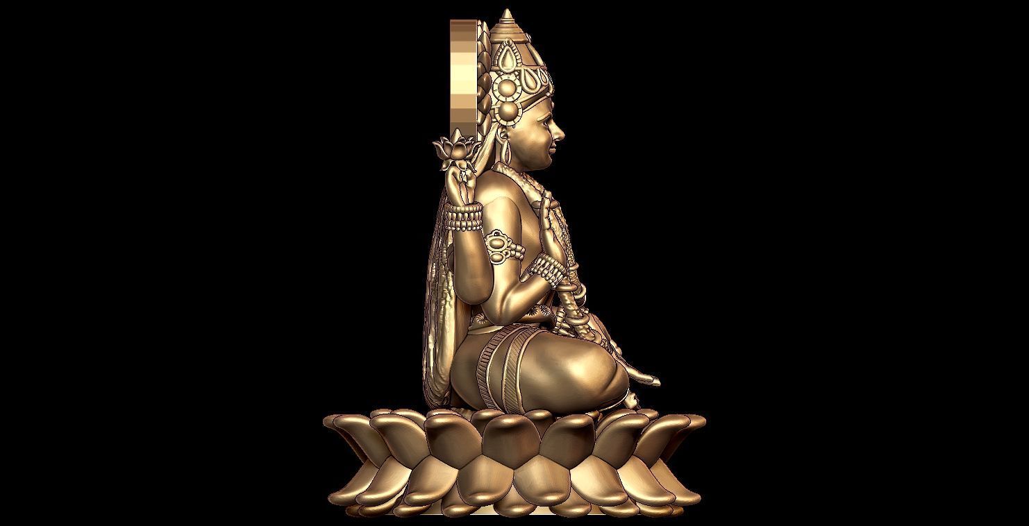 Laxmiji 3D print model_1