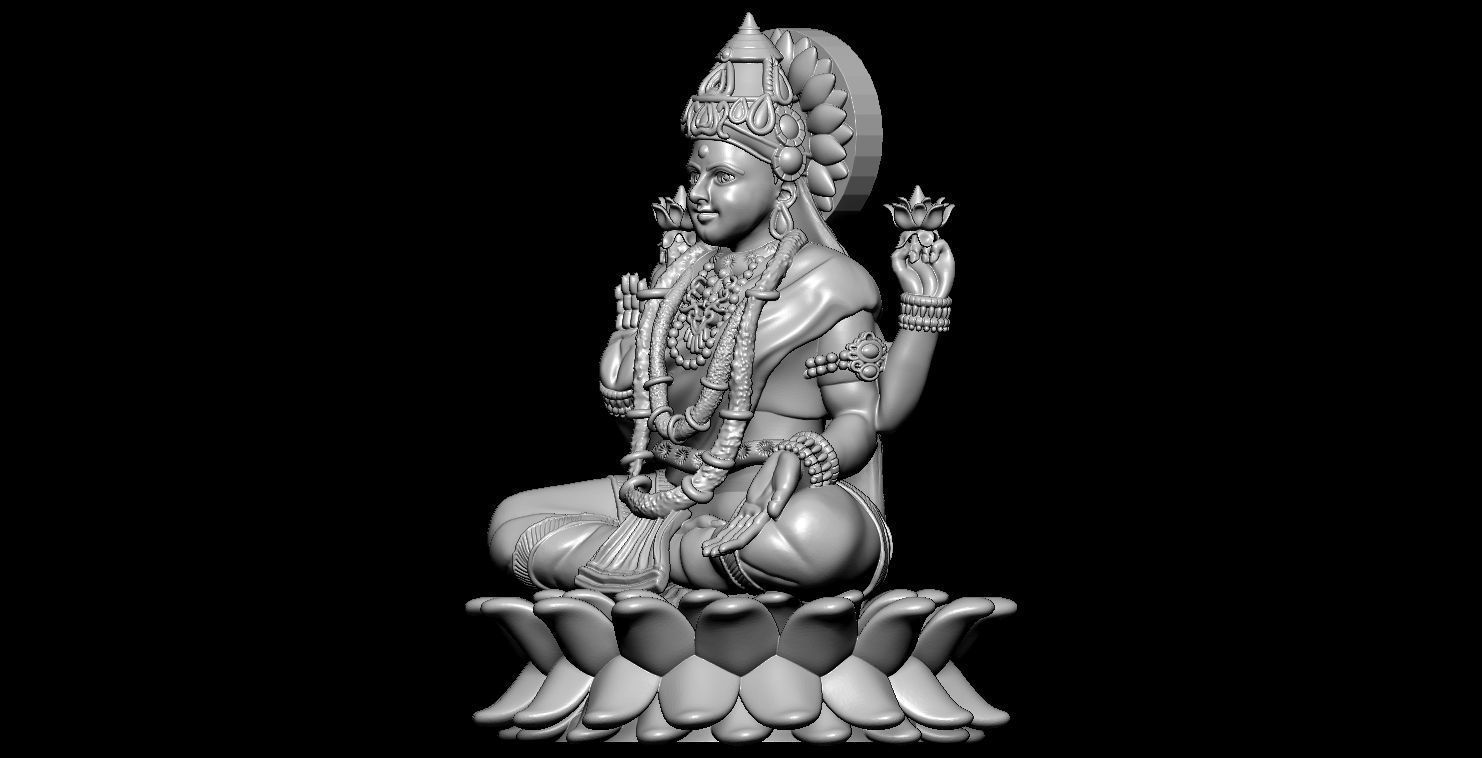 Laxmiji 3D print model_23