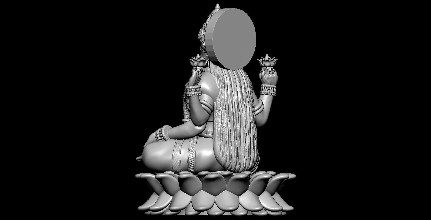 Laxmiji 3D print model_21