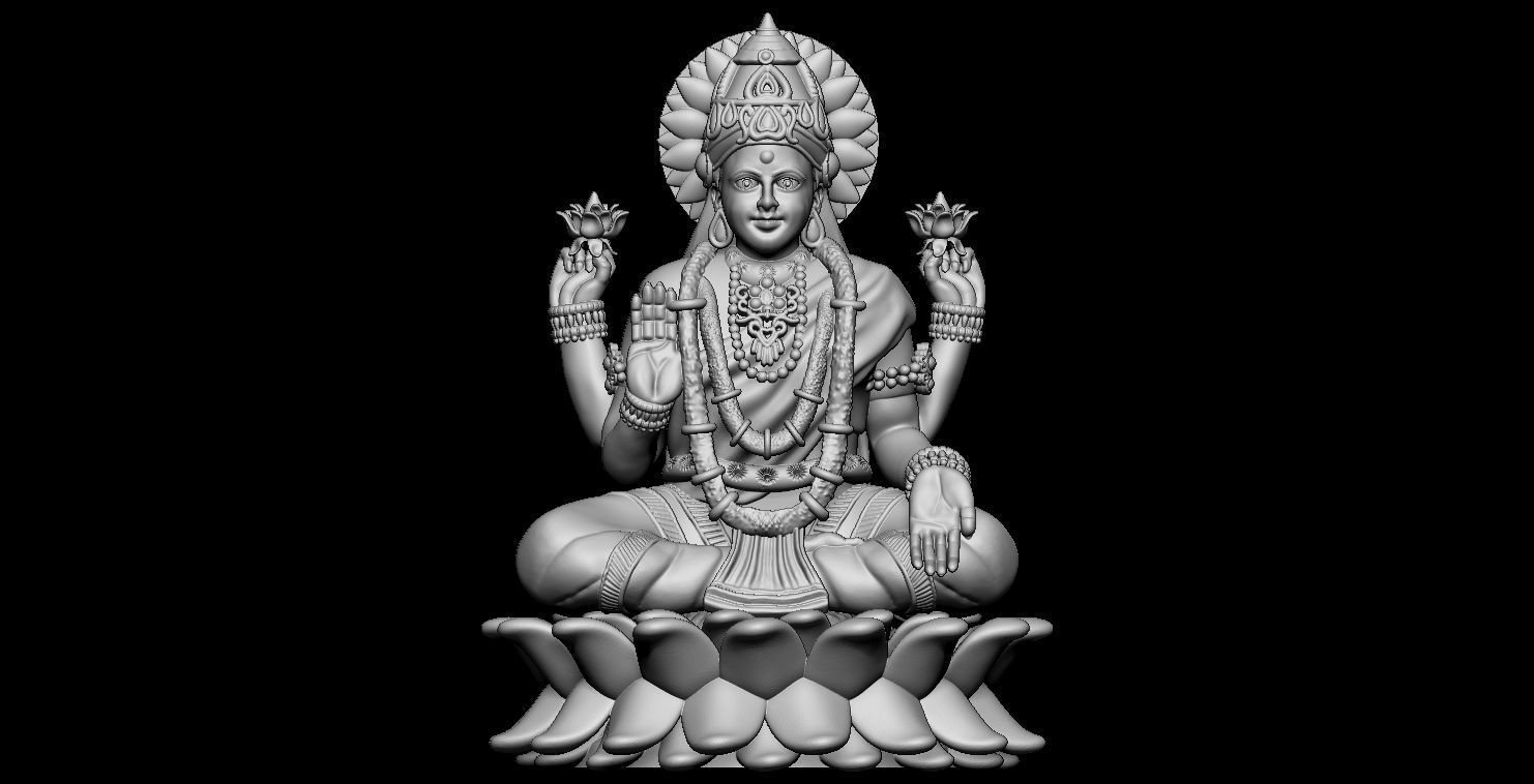 Laxmiji 3D print model_27