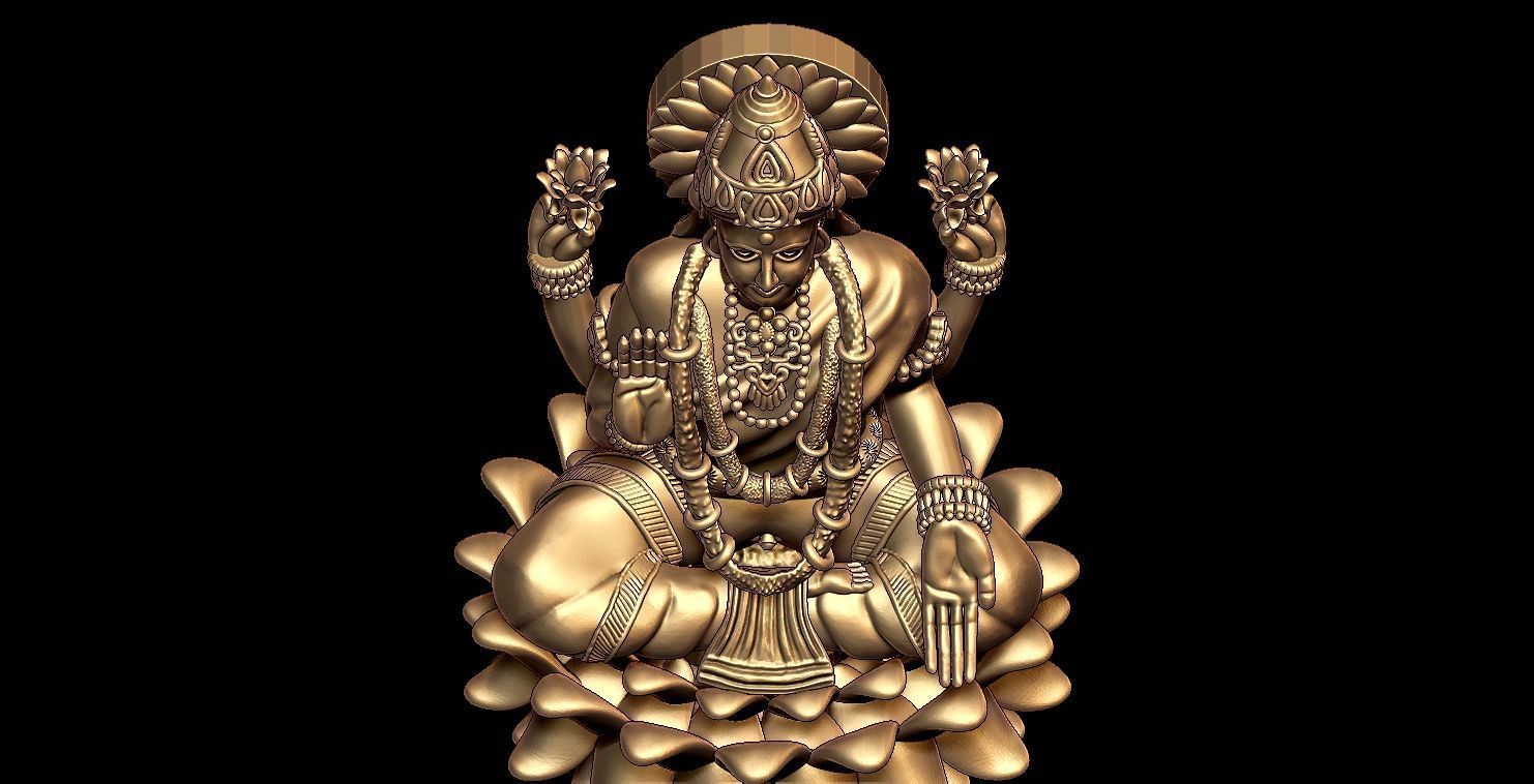 Laxmiji 3D print model_10